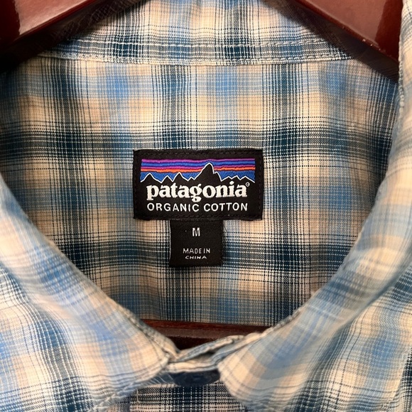 Mens Patagonia Organic Cotton Button Up Shirt Medium - Picture 4 of 9